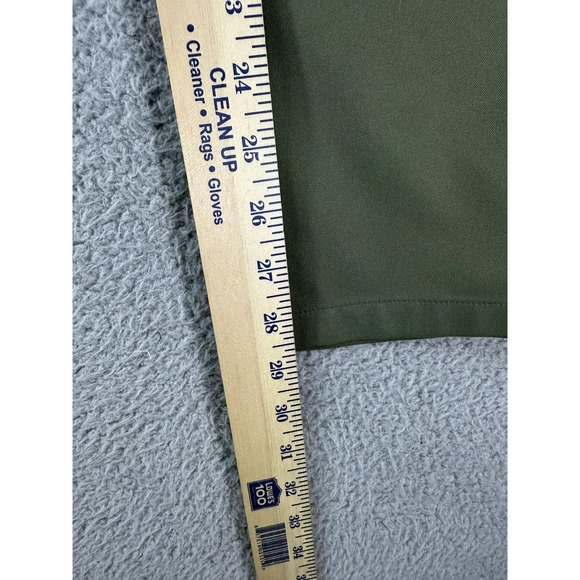 32 Degrees Cool Golf Chino Pants Men 32x29 Green Regular Fit Stretch Performance - Picture 6 of 9